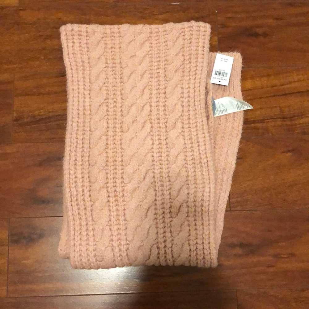 Pink Hollister scarf